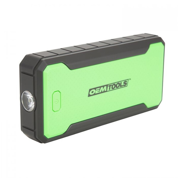 Oemtools 12,000 mAh Li-ion Jump starter and power bank. 24475 | Zoro